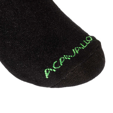 Chaussettes Acavallo en Coton avec Strass Noir / anthracite / strass gris Chaussettes Acavallo en Coton avec Strass Noir / anthracite / strass gris
