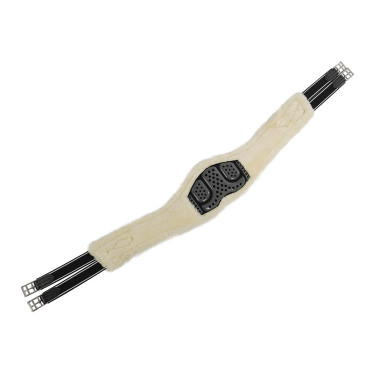 Anatomischer Gurt Acavallo Gel & PVC mit abnehmbarer Wollunterlage Anatomischer Gurt Acavallo Gel & PVC mit abnehmbarer Wollunterlage