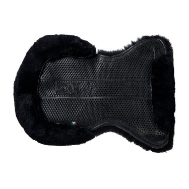 Amortisseur mixte Close Contact Acavallo Classic Mouton intégral Noir / noir