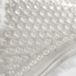 Acavallo Gel Schabracke mit komplettem Lammfell Transparent / Weiß Acavallo Gel Schabracke mit komplettem Lammfell Transparent / Weiß