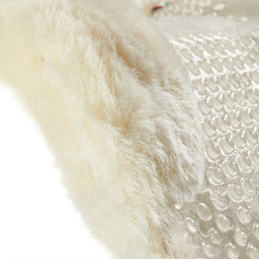 Acavallo Gel Schabracke mit komplettem Lammfell Transparent / naturfarben Acavallo Gel Schabracke mit komplettem Lammfell Transparent / naturfarben