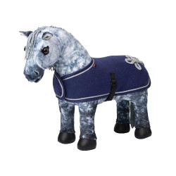 Wettkampfabdeckung für Spielzeug-Mini-Pony LeMieux Tinte Blau Wettkampfabdeckung für Spielzeug-Mini-Pony LeMieux Tinte Blau