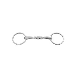 Zweigelenkige Sprenger-Trense mit 2 Ringen Zweigelenkige Sprenger-Trense mit 2 Ringen