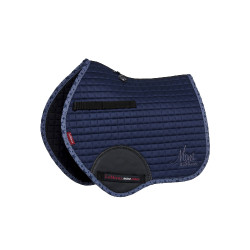 LeMieux Suede Jump Square Mini Schabracke Indigo Blau LeMieux Suede Jump Square Mini Schabracke Indigo Blau