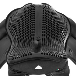Acavallo Gel Out Cushion Ride 20 mm Sitzbezug - Dressur Schwarz