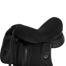 Gel-Sitzbezug In Acavallo 10 mm Dressur Schwarz