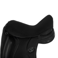Gel-Sitzbezug In Acavallo 10 mm Dressur Schwarz
