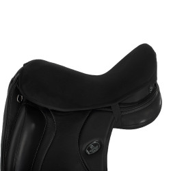 Gel-Sitzbezug In Acavallo 10 mm Dressur Schwarz