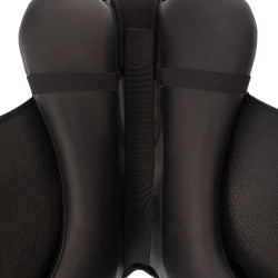 Gel-Sitzbezug In Acavallo 10 mm Dressur Schwarz