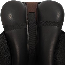 Acavallo Gel In Ortho Coccyx 20 mm Dressur-Sitzbezug Braun