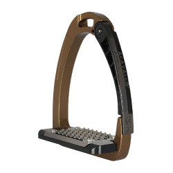 Steigbügel Acavallo Arena AluPro Bronze Braun