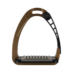 Steigbügel Acavallo Arena AluPro Bronze Braun
