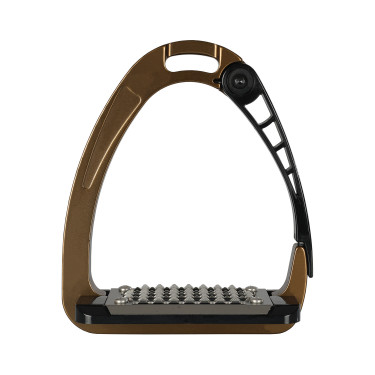 Steigbügel Acavallo Arena AluPro Bronze Braun