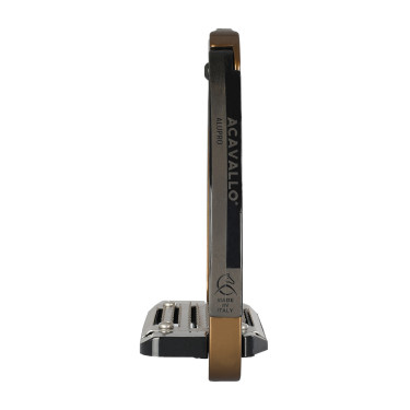 Steigbügel Acavallo Arena AluPro Bronze Braun