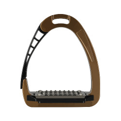 Steigbügel Acavallo Arena AluPro Bronze Braun