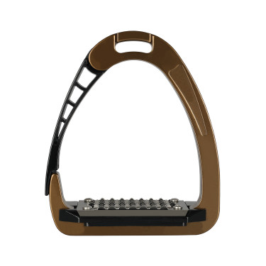 Steigbügel Acavallo Arena AluPro Bronze Braun