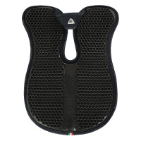 Acavallo stoßdämpfende Satteldecke mit Memory-Schaum Schwarz