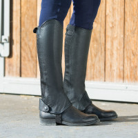 Mini-Chaps Leder Horze Spirit Schwarz Mini-Chaps Leder Horze Spirit Schwarz