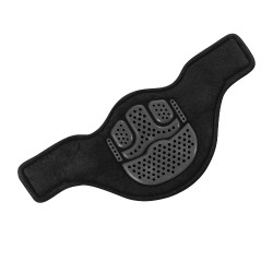 Kurze Bauchgurtschnalle Acavallo Gel & PVC Schwarz Kurze Bauchgurtschnalle Acavallo Gel & PVC Schwarz