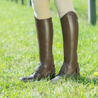 Mini-Chaps Leder Horze Spirit Braun