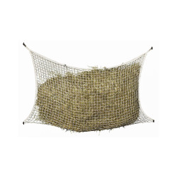 Filet à foin mailles 3 x 3 cm blanc Kerbl