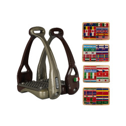 Steigbügel Acavallo Opera Gruppe 1 Braun