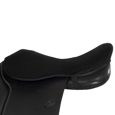 Gel-Sitzbezug Acavallo 10 mm - Jump Schwarz