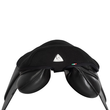 Gel-Sitzbezug Acavallo 10 mm - Jump Schwarz