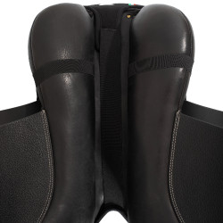 Gel-Sitzbezug Acavallo 10 mm - Jump Schwarz