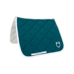 Dressur-Schabracke aus technischem Stoff mit gesticktem Logo White Line Equestro