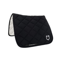 Tapis de dressage en tissu technique édition Black Line Equestro Walnut Tapis de dressage en tissu technique édition Black Line Equestro Walnut