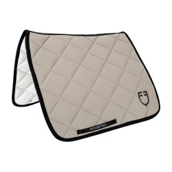 Tapis de dressage en tissu technique édition Black Line Equestro Beige