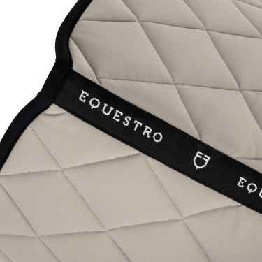 Tapis de dressage en tissu technique édition Black Line Equestro Beige