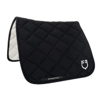 Tapis de dressage en tissu technique édition Black Line Equestro Walnut
