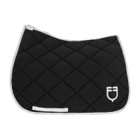 Dressur-Schabracke aus technischem Stoff mit GP Equestro-Logo Weiß / weiß Weiß Dressur-Schabracke aus technischem Stoff mit GP Equestro-Logo Weiß / weiß Weiß