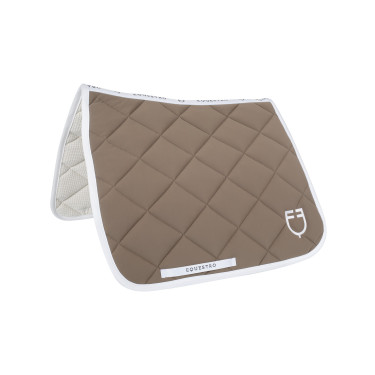 Dressur-Schabracke aus technischem Stoff mit gesticktem Logo White Line Equestro Dressur-Schabracke aus technischem Stoff mit gesticktem Logo White Line Equestro