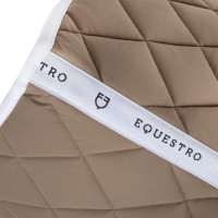 Dressur-Schabracke aus technischem Stoff mit gesticktem Logo White Line Equestro Walnuss Braun Dressur-Schabracke aus technischem Stoff mit gesticktem Logo White Line Equestro Walnuss Braun