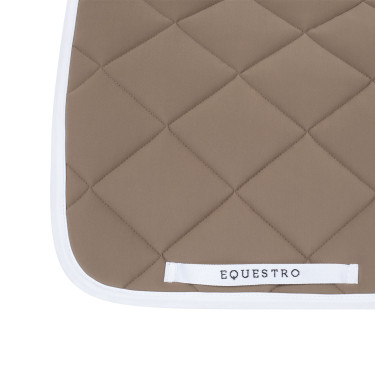 Dressur-Schabracke aus technischem Stoff mit gesticktem Logo White Line Equestro Dressur-Schabracke aus technischem Stoff mit gesticktem Logo White Line Equestro
