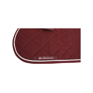 Tapis de dressage Diamond Equestro Bordeaux