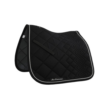 Dressur-Schabracke Diamond Equestro Schwarz