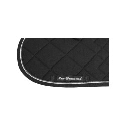 Dressur-Schabracke Diamond Equestro Schwarz