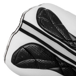 Quadratische Dressurschabracke aus Memory-Schaumstoff mit Gel-Grip und 3D-Spaceer Acavallo Weiß Weiß