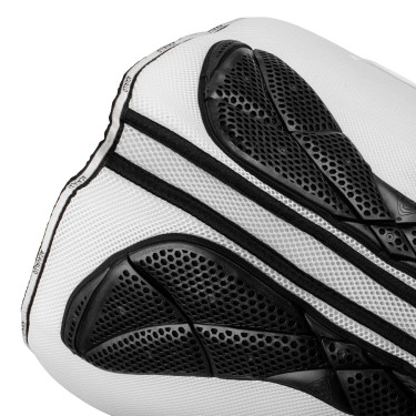 Quadratische Dressurschabracke aus Memory-Schaumstoff mit Gel-Grip und 3D-Spaceer Acavallo Weiß Weiß