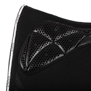 Quadratische Dressurschabracke aus Memory-Schaumstoff mit Gel-Grip und 3D-Spaceer Acavallo Quadratische Dressurschabracke aus Memory-Schaumstoff mit Gel-Grip und 3D-Spaceer Acavallo