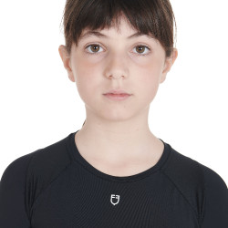 Technisches Trainings-T-Shirt für Kinder Equestro Technisches Trainings-T-Shirt für Kinder Equestro
