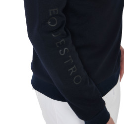 Herren-Sweatshirt aus Interlock mit Rundhalsausschnitt Equestro Herren-Sweatshirt aus Interlock mit Rundhalsausschnitt Equestro
