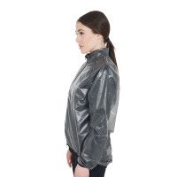 Chaqueta unisex cortavientos e impermeable Equestro Schwarz Chaqueta unisex cortavientos e impermeable Equestro Schwarz