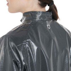 Chaqueta unisex cortavientos e impermeable Equestro Schwarz