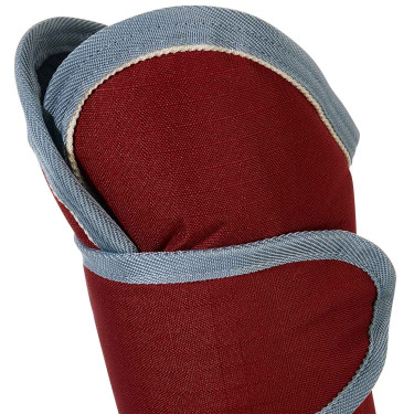 Set de protection de transport avec protège-queue Equestro Bordeaux Set de protection de transport avec protège-queue Equestro Bordeaux