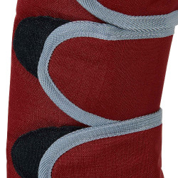 Set de protection de transport avec protège-queue Equestro Bordeaux Set de protection de transport avec protège-queue Equestro Bordeaux